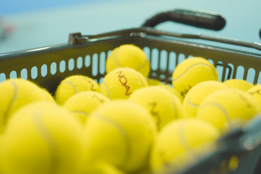 ノアテニススクールのテニスボールのイメージ