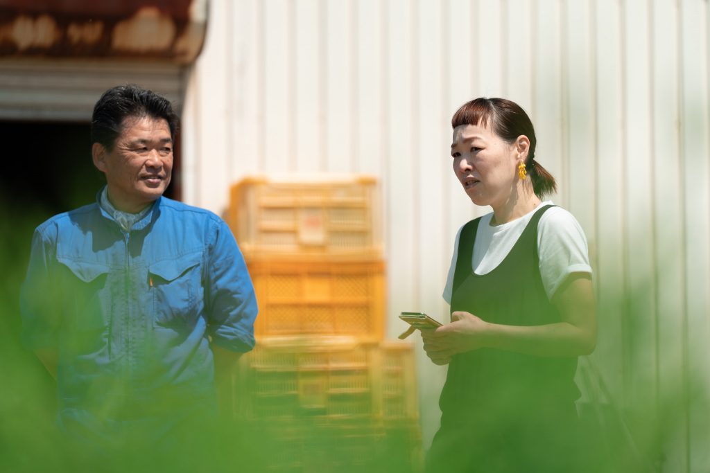 和歌山で黒米をつくっている「株式会社かたやま農園」代表取締役の片山さんのイメージ
