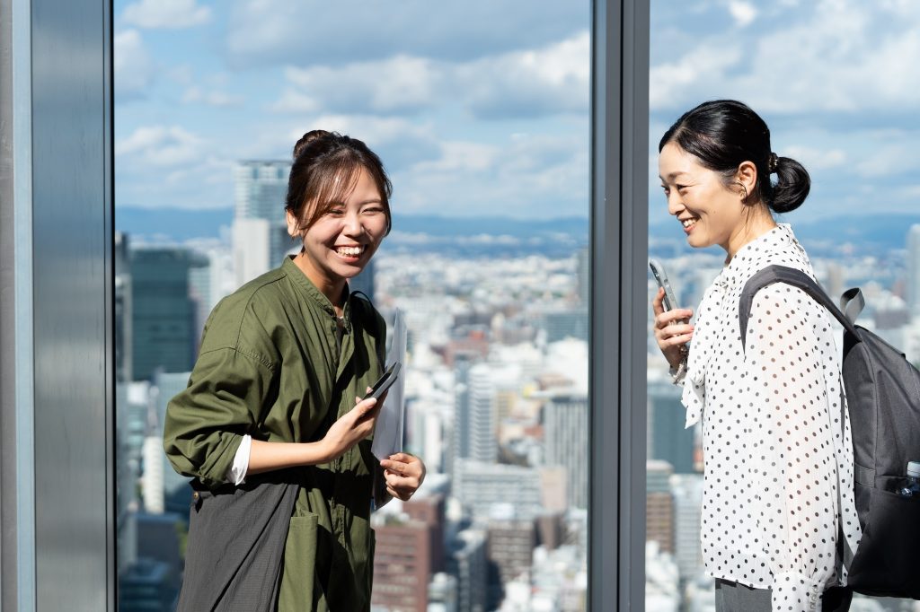 京阪電車のイベントに参加するオアディスワン植田香菜子